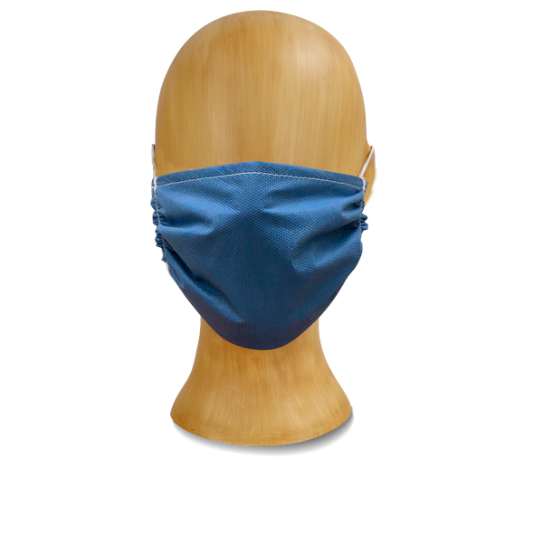 Blue Non-Woven disposable Mask (50-Pack) - PermaChef USA 