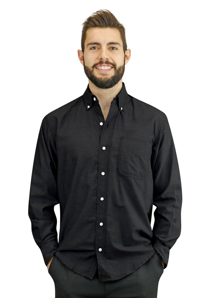 Men's Server Long Sleeve Dress Shirt - PermaChef USA 