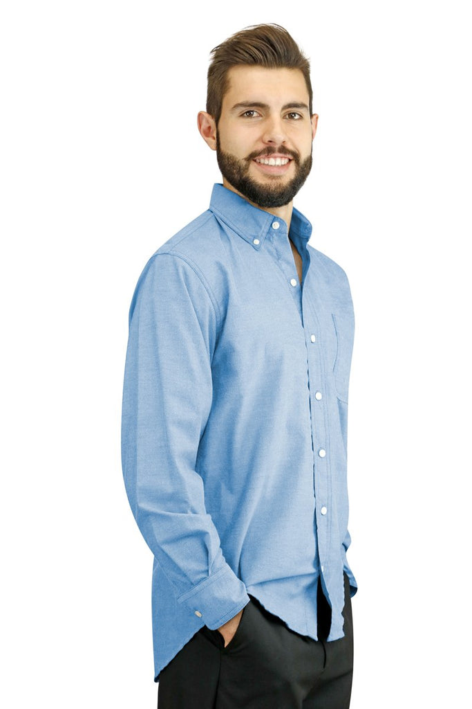 Men's Server Long Sleeve Dress Shirt - PermaChef USA 