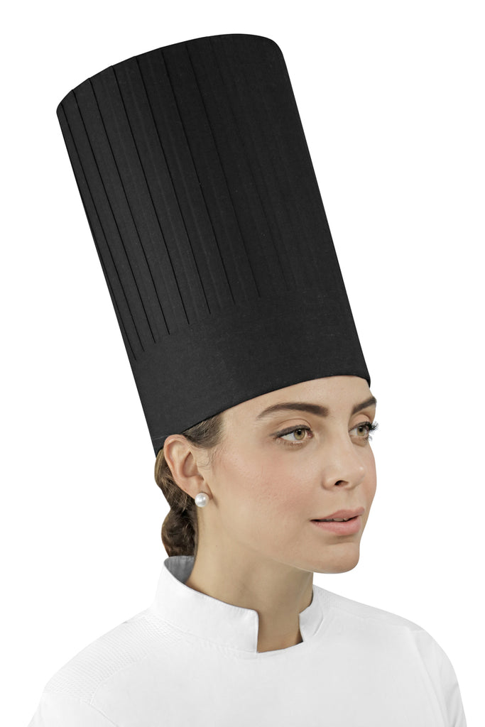 Pleated Chef Hat 12" Height - PermaChef USA 