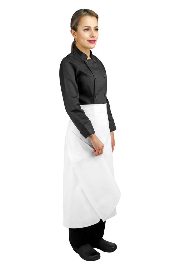 Four-Way Chef Apron without Waistband - PermaChef USA 