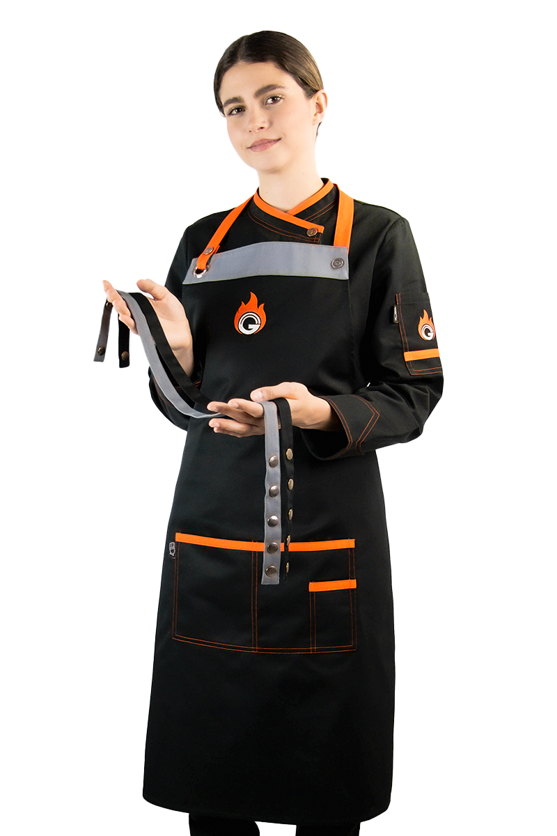 Gavito's Black Bib Apron