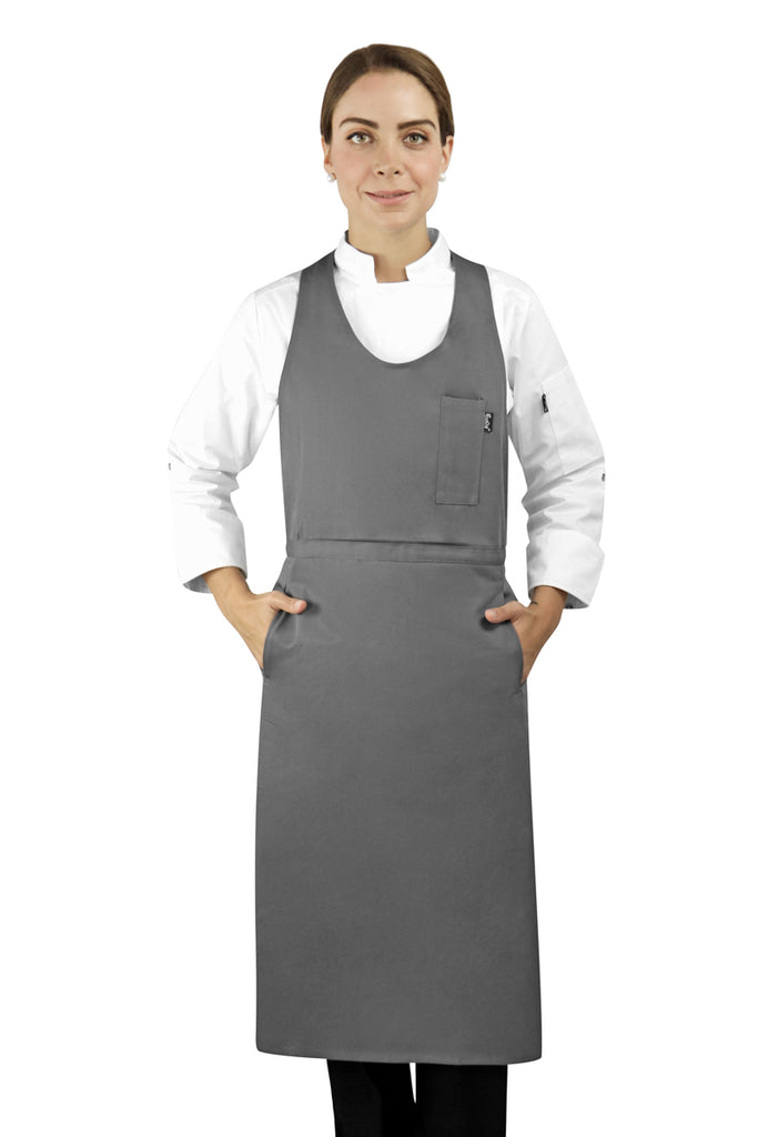 Gray Sommelier Apron - PermaChef USA 