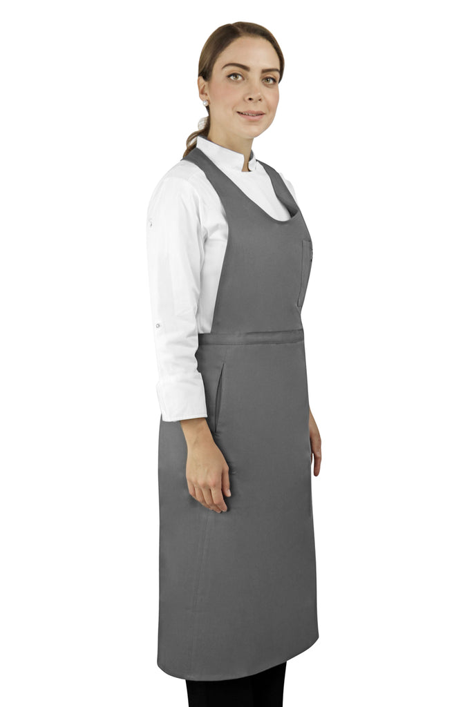 Gray Sommelier Apron - PermaChef USA 