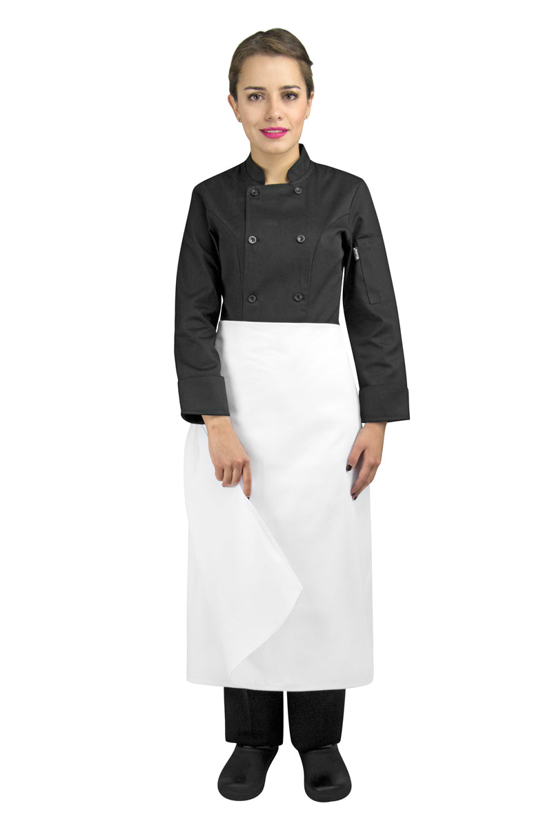 Four-Way Chef Apron without Waistband - PermaChef USA 