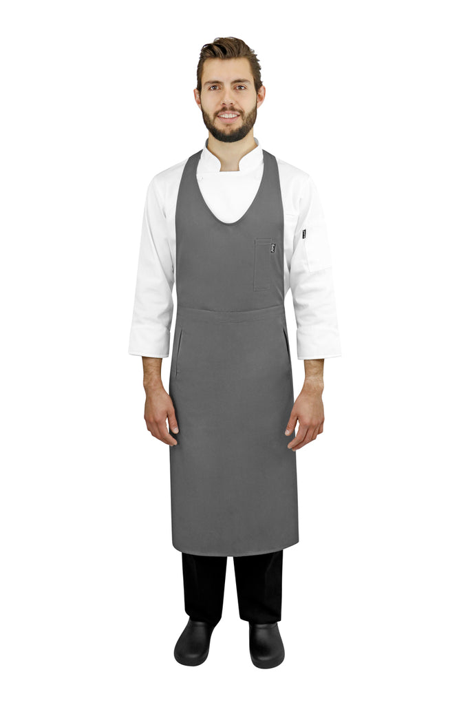 Gray Sommelier Apron - PermaChef USA 